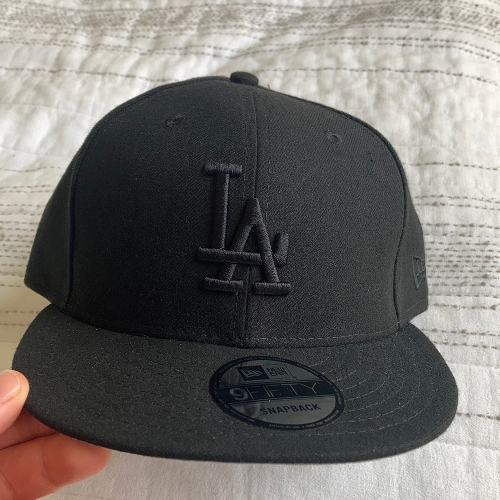 LA Dodgers New Era SnapBack Black Hat